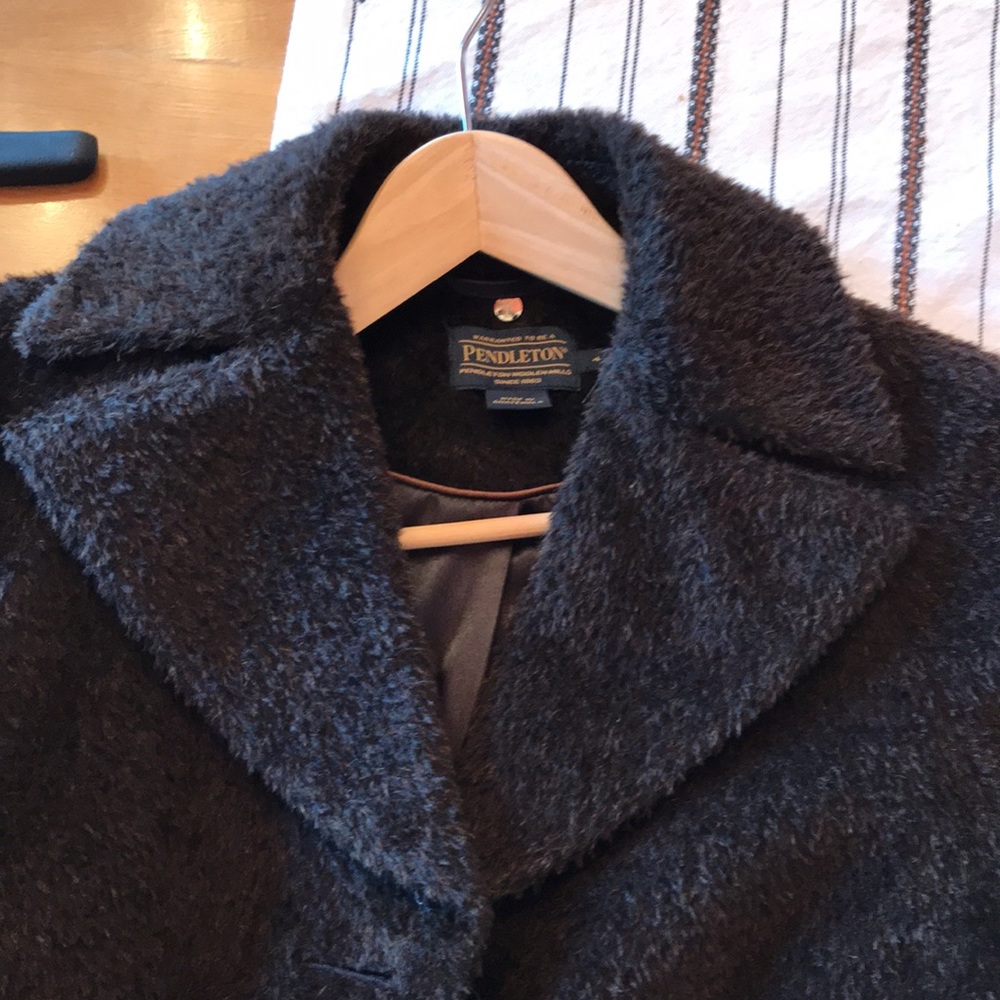 Pendleton Wool & Alpaca Coat Jacket Euc 4 Excelle… - image 6